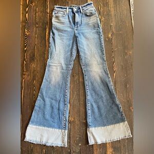 Lee Blue Flare & Wide Leg Jeans